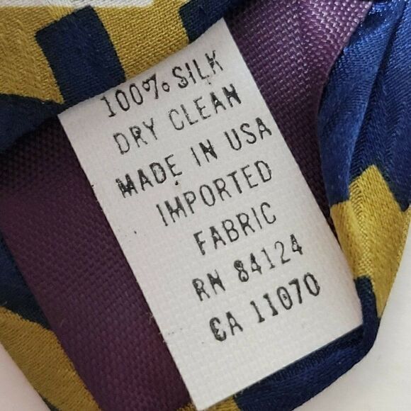 Vtg University of Kentucky Wildcats Tie Necktie UK Ralph Marlin 1995 Made in USA - Picture 10 of 12